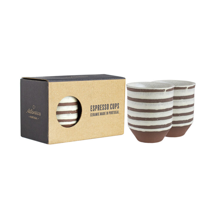 Espresso Coffee Cup AROMA - Set of 2 - White