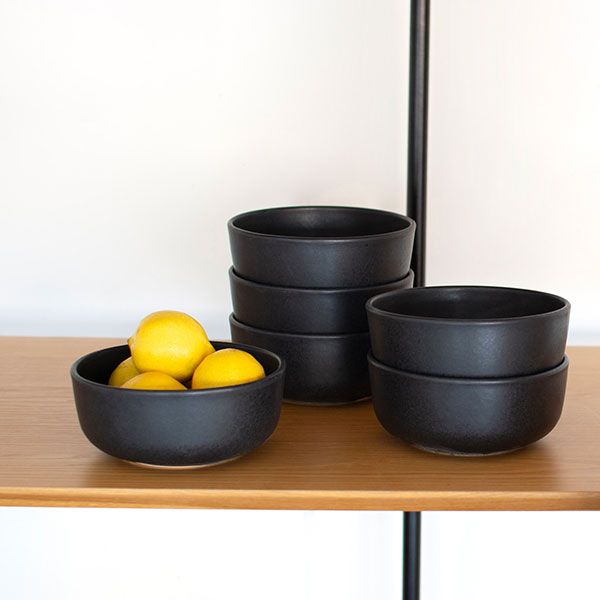 LAPA Bowl Black Midnight – Set of 6