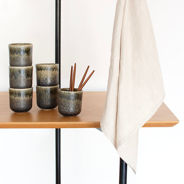 LAPA Espresso Cup 80ml Seaweed – Set of 6