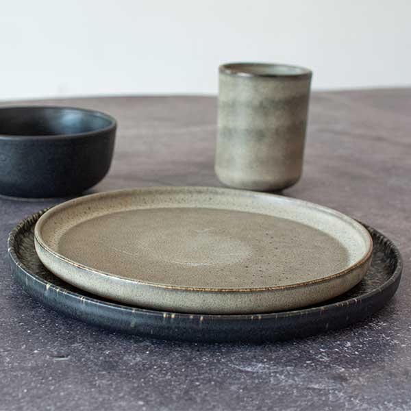 Plato de ensalada LAPA Grey Smoke – Conjunto de 6 6 Prato de salada e outras peças da coleção lapa