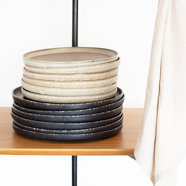 Salad Plate LAPA Grey Smoke – Set of 6