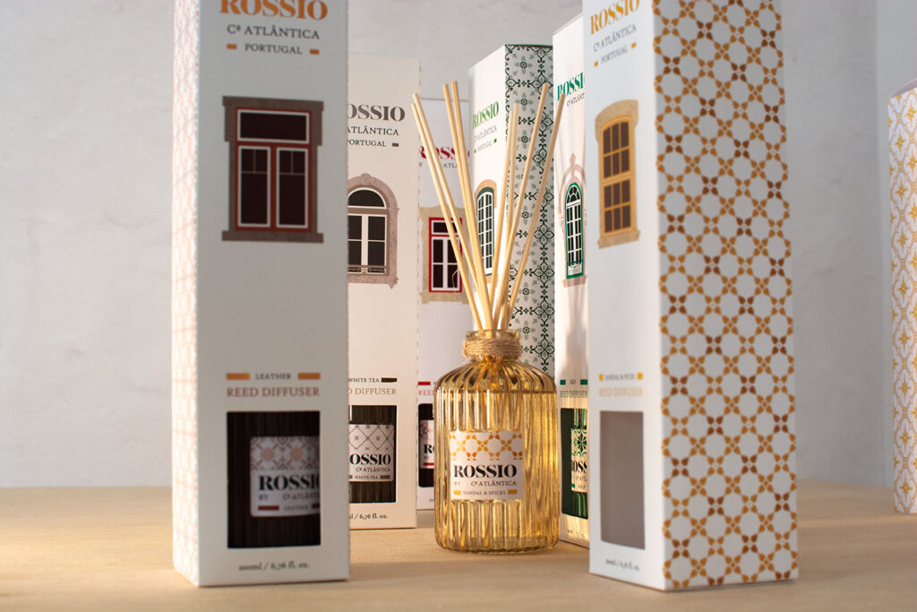 Fragrâncias da coleção rossio