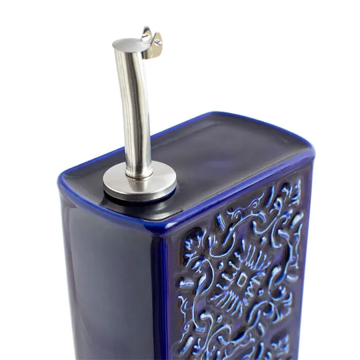 Garrafa pratos azeite azulejo pack2