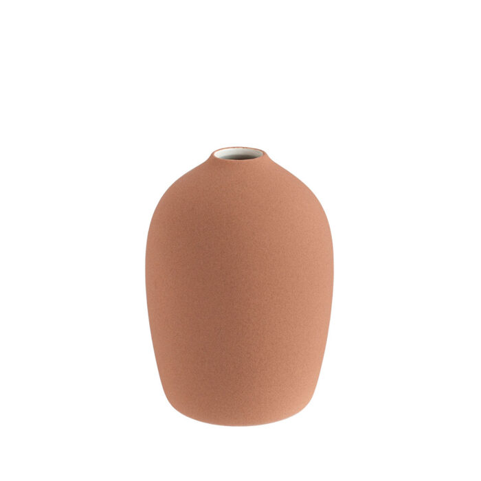 Vase 14cm BIO - Yellow /Terracotta