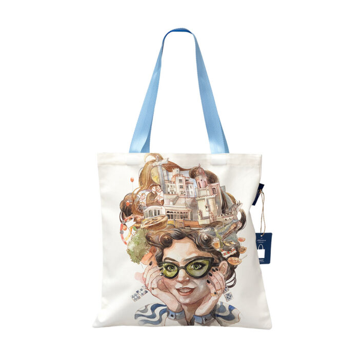 Cotton Shopper Bag LISBOA