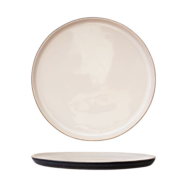LISO Dessert Plate Ø21cm Gray/White