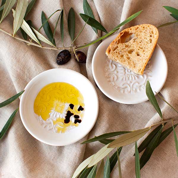 AZULEJO Olive Oil Plates - Set of 2