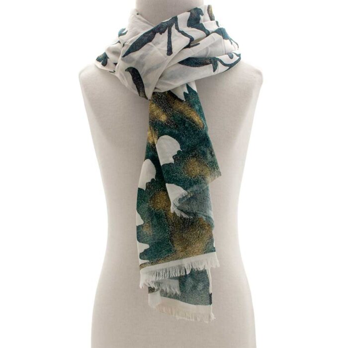 Cotton scarf 70x180 FORTUNY Knossos