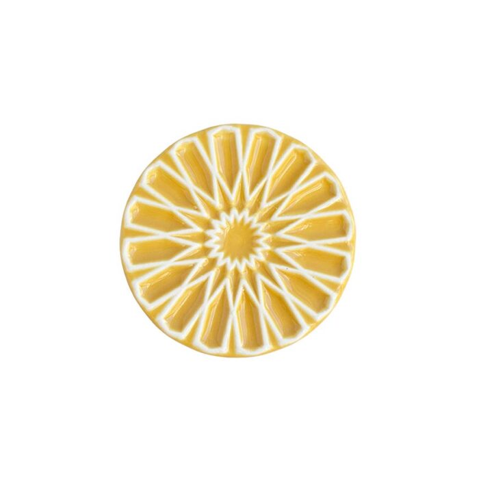 Coaster ALICATOS  Ø9,5 - set of 2 - Yellow