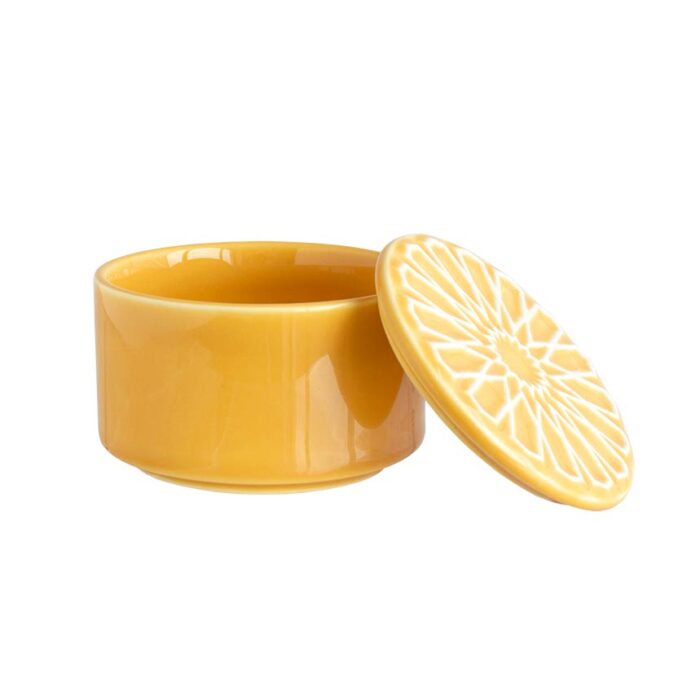 Jewelry box ALICATOS Ø12 - Yellow