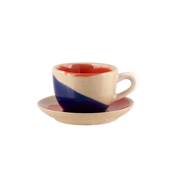 Tasses à Espresso et Soucoupes GIRO - Ensemble de 6 15 131 250 3