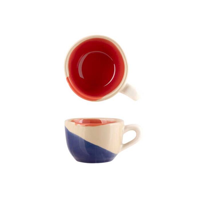 Tasses à Espresso et Soucoupes GIRO - Ensemble de 6 16 131 250 3 1