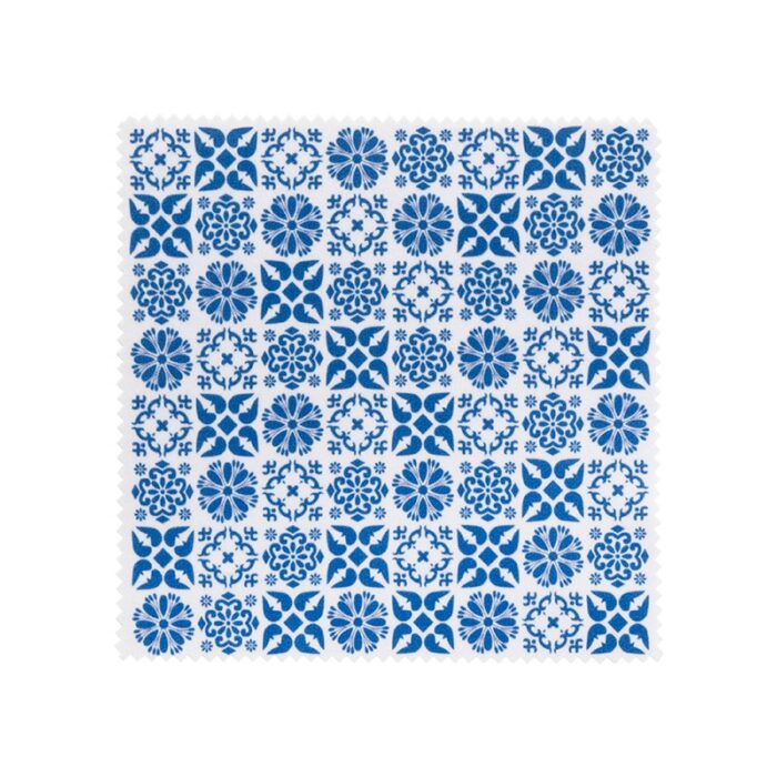 Alternative view of Microfiber Cloth Blue AZULEJO