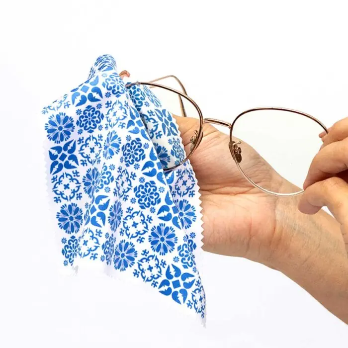 Blau Mikrofasertuch AZULEJO