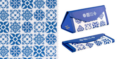 Gamuza Microfibra Azul AZULEJO 8 Gamuza microfibra azul azulejo