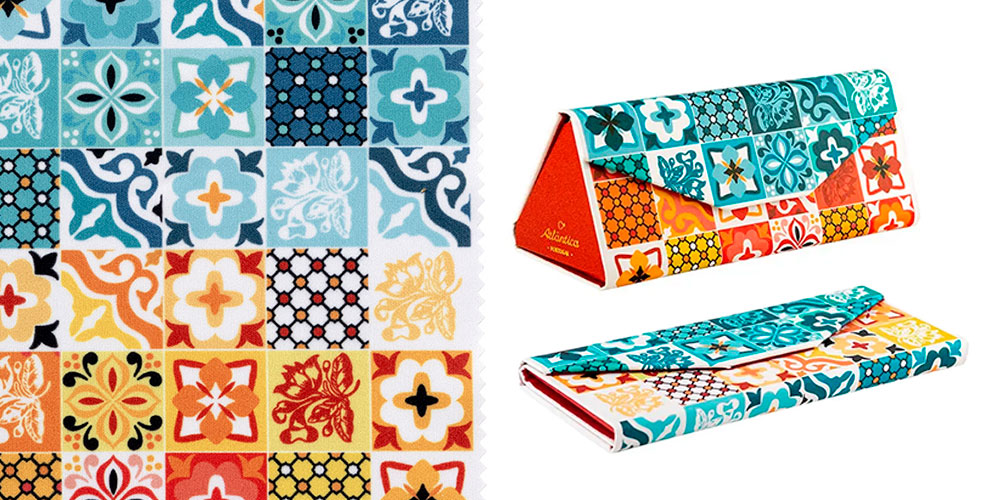 Gamuza microfibra pop azulejo