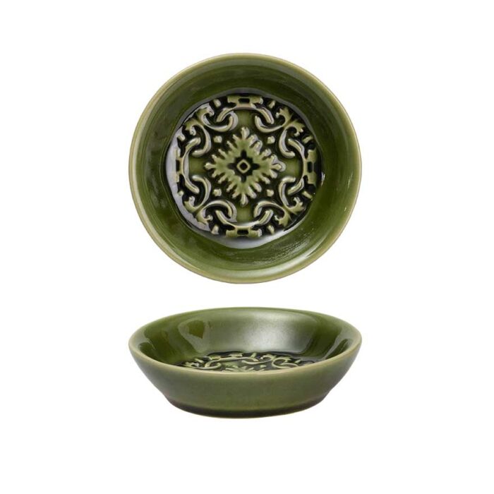 AZULEJO Olive Oil Plates - Set of 2 - Verde