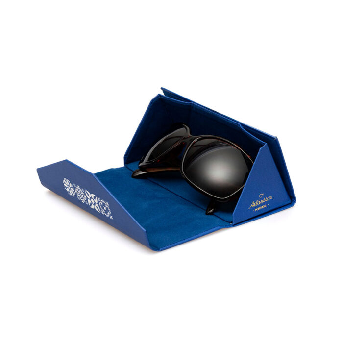 Alternative view of Eyeglass case blue AZULEJO