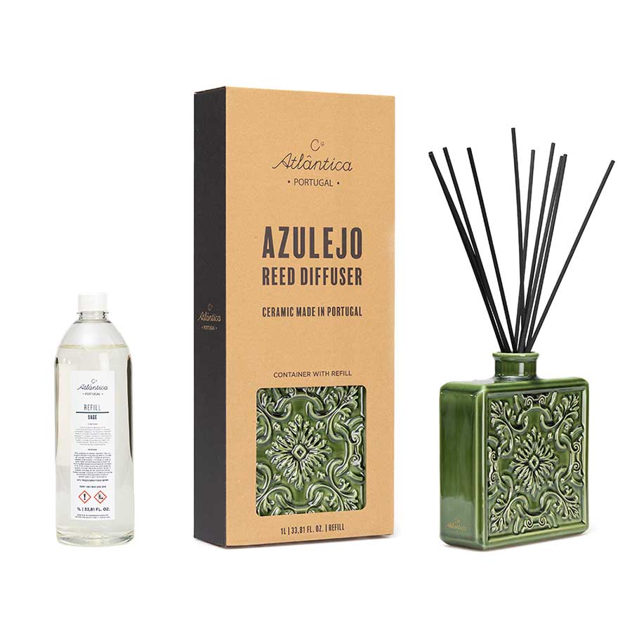 Difusor Mikado AZULEJO 1L - Colección AREIA 1 Difusor mikado azulejo 1l - colección areia