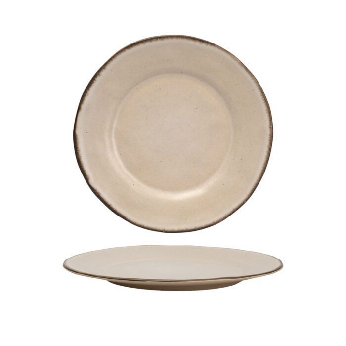 Dessert Plate Ø22 DUNA - WARM GREY