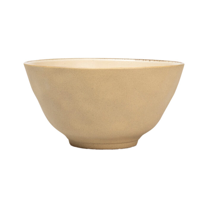 Salatschüssel Ø24 DUNA - WARM GREY