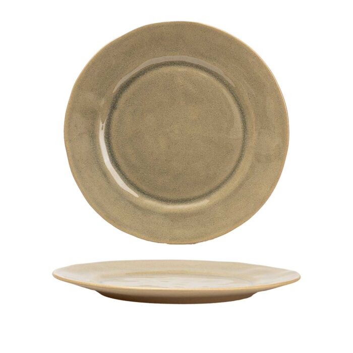 Dinner Plate Ø27 DUNA - RETRO GREY