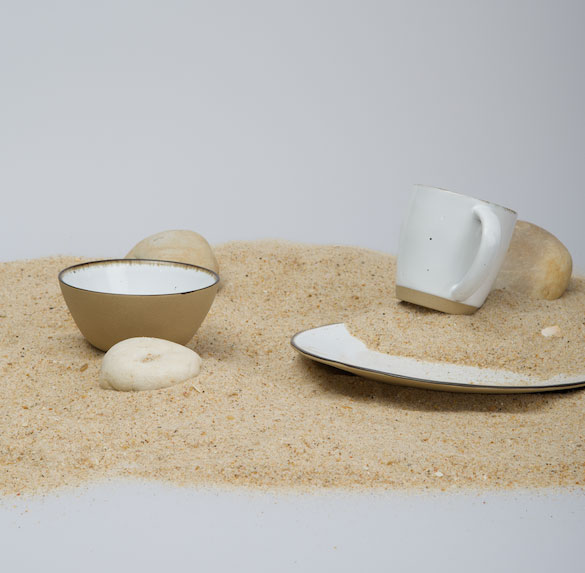 Dinnerware Set DUNA – 16 pieces - White