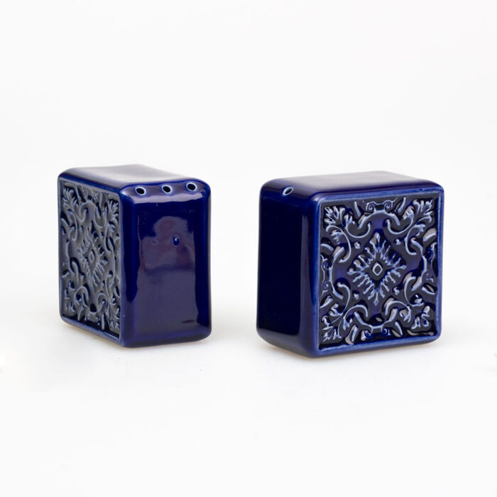 Alternative view of AZULEJO Salt & Pepper Set