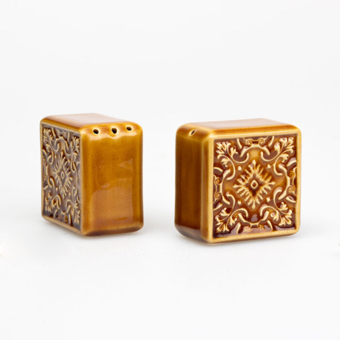 AZULEJO Salt & Pepper Set - Ocre