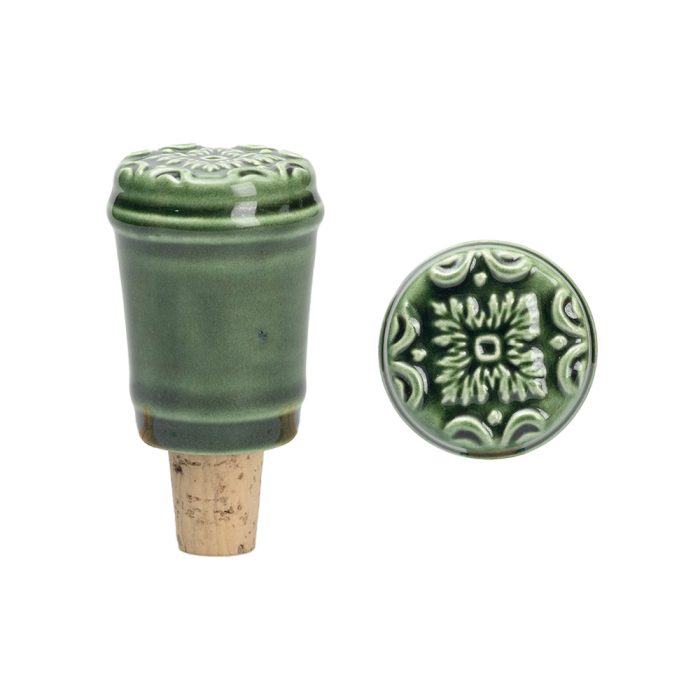 Tapón de Botella AZULEJO - Verde