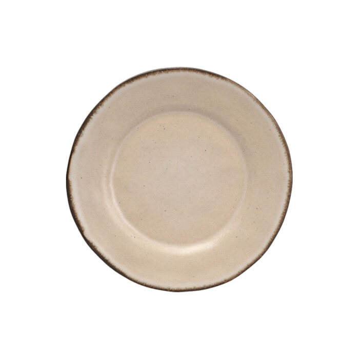 Plato de Postre Ø22 DUNA – Juego de 6 - WARM GREY