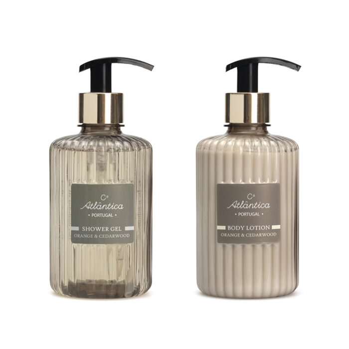Body Gel & Lotion 350ml Cª ATLÂNTICA – Set of 2