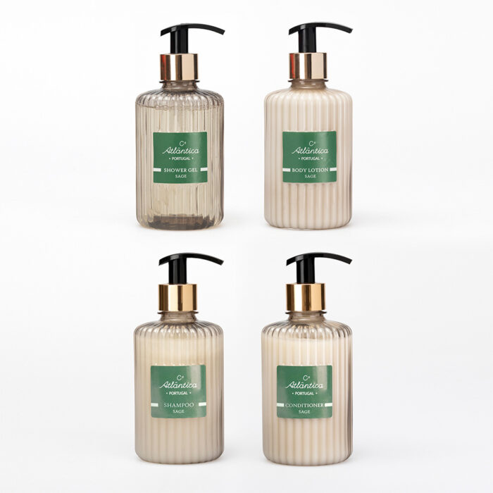 Kit de Ducha 350 ml Cª ATLÂNTICA – Conjunto de 4 - Sage
