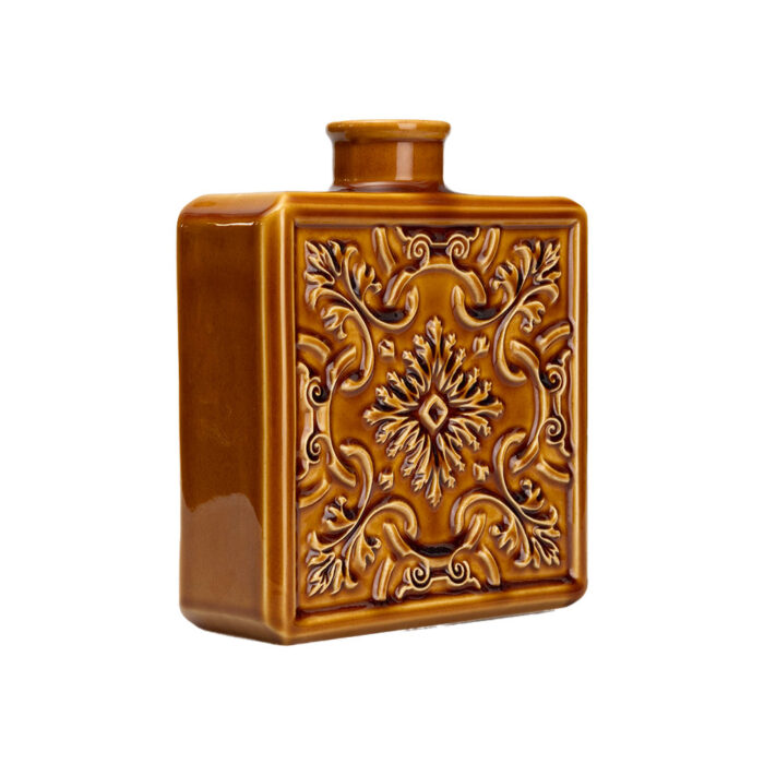 Vase/Bouteille Diffuseur AZULEJO 1.7L - VIDE - Ocre